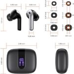 TAGRY Bluetooth Headphones True Wireless Earbuds 60H Playback LED Power Display - Image 8