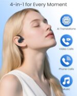 AI Translation Earbuds Real Time 164 Languages 80H Playtime Translator - Image 5