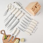 Sunnecko Knife Set with Block and Sharpener - Image 5