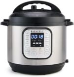Instant Pot Duo 7-in-1 Electric Pressure Cooker, Slow Cooker, Rice, Steamer, Sauté, Yogurt Maker, Warmer & Sterilizer, Includes App With Over 800 Recipes, Stainless Steel, 6 Quart: Home & Kitchen
