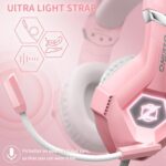 Ozeino Gaming Headset for PC, Ps4, Ps5, Xbox Headset with 7.1 Surround Sound - Image 6