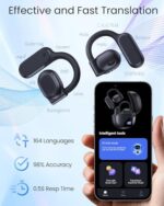 AI Translation Earbuds Real Time 164 Languages 80H Playtime Translator - Image 6