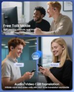 AI Translation Earbuds Real Time 164 Languages 80H Playtime Translator - Image 11
