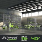 Greenworks 40V 16" Cordless Lawn Mower, Ultra-Light Push Mower with 4.0Ah Battery & Charger - Image 14