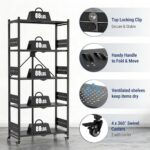 WORKPRO 5-Tier Folding Shelf - Image 8
