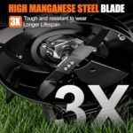 Ezasin 21" Self-Propelled Gas Lawn Mower, 170cc 4-Stroke Engine - Image 8