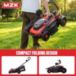 MZK 40V 16" Electric Lawn Mower, 2-in-1 Brushless Cordless Lawn Mower - Image 9