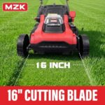 MZK 40V 16" Electric Lawn Mower, 2-in-1 Brushless Cordless Lawn Mower - Image 4