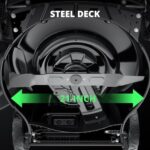 AMERISUN 21 Inch Gas Push Lawn Mower, 2-in-1 Mulching & Side Discharge - Image 4