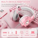 Ozeino Gaming Headset for PC, Ps4, Ps5, Xbox Headset with 7.1 Surround Sound - Image 5