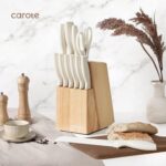 CAROTE 15Piece Knife Set, Kitchen Knife Block Set - Image 2