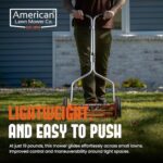 American Lawn Mower Company 1204-14 14-Inch 4-Blade Push Reel Lawn Mower, Red - Image 3