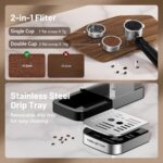 KEENSTAR Espresso Coffee Machine with Milk Tank - Image 17