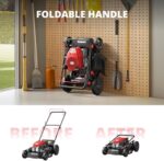 AMERISUN 21 Inch Gas Push Lawn Mower, 2-in-1 Mulching & Side Discharge - Image 6