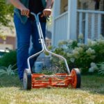 American Lawn Mower Company 1204-14 14-Inch 4-Blade Push Reel Lawn Mower, Red - Image 6