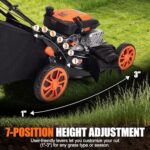 Ezasin 21" Self-Propelled Gas Lawn Mower, 170cc 4-Stroke Engine - Image 3