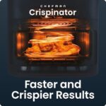 Chefman Crispinator Air Fryer 7-in-1 with 8 Qt Capacity, 450°F Max Temp & TurboFry Pro Technology for Fast, Even Results, Bake, Broil, Dehydrate, Viewing Window, Nonstick Ceramic-Coated Basket : Home & Kitchen - Image 3