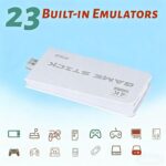 Retro Wireless Gaming Console 2026 New Edition Built-in 128GB storage Features 23 emulators supporting 20,000+ games Includes dual 2.4GHz wireless controllers 4K HDMI TV gaming stick—plug and play - Image 6