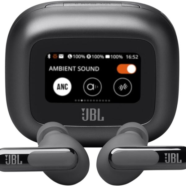 JBL Live Beam 3 - True Wireless Noise-Cancelling Stick-Closed Earbuds