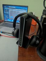 Bluetooth Headset, Wireless Headset with Mic for Work, Qualcomm Chipeset Dongle - Image 9