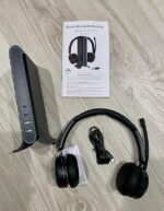 Bluetooth Headset, Wireless Headset with Mic for Work, Qualcomm Chipeset Dongle - Image 19