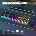 RedThunder K10 Wireless Gaming Keyboard and Mouse Combo - Image 2