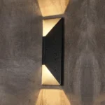 LEONLITE 2-Pack LED Outdoor Up Down Wall Light, 3000K Warm White - Image 4