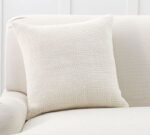 Faye Linen Textured Pillow Cover - Image 5