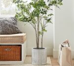 Faux Green Leaf Tree - Image 4
