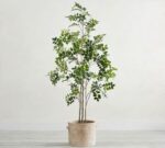 Faux Green Leaf Tree - Image 3