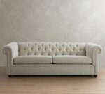 Chesterfield Roll Arm Sofa (67"–98")
