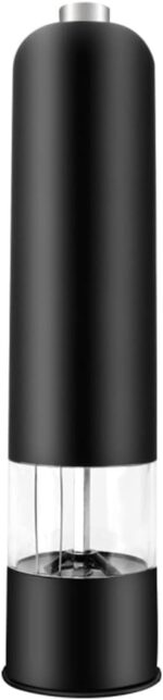 Kitchen Accessories Seasoning Bottle Gadget Electric Automatic Pepper Salt Mill Spice Grinder with LED Light