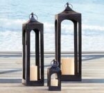 Caleb Handcrafted Metal Outdoor Lantern - Image 4