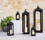 Caleb Handcrafted Metal Outdoor Lantern - Image 3