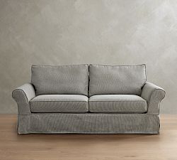 PB Comfort Roll Arm Slipcovered Sofa (68"–122")
