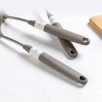 Kitchen Cooking Utensils Set,6 pcs Non-Stick Silicone Cooking Kitchen Utensils Spatula Set with Holder, Silicone Kitchen Gadgets Utensil Set - Image 6