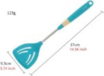 7 Pcs Kitchenware Silicone Heat Resistant Kitchen Cooking Utensils Non-Stick Stainless Steel Handle Cooking Tools Gadget Sets - Image 4
