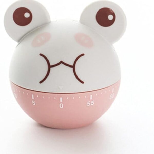 Kitchen Timer Novelty Gadget, Winds Up to 59 Minutes with Visual Countdown, Perfect for Cooking Food, Tea, Egg, and as Gym Timer or Study Time (2)
