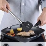 Silicone Cooking Utensil Set, Kitchen Utensils Set with Stainless Steel Handle 16 Pcs Kitchen Gadgets Cookware Set, Non-Stick Heat Resistant Kitchen Tool - Image 4