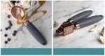 Shovel Spoon Set 7 Pcs Kitchen Gadget Set Stainless Steel Baking Cooking Utensils Ice Scream Spoon Peeler Garlic Press Cheese Grater Whisk Home Kitchen - Image 6