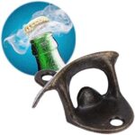 Wall-Mounted Metal Beer Corkscrew Bottle Wine Corkscrew Convenient Bar Tool Can Opener Kitchen Gadget (A) (A) - Image 3