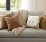 Basketweave Suede Pillow Cover - Image 3