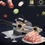 Kitchen Tools Meat Slicing Machine Alloy+Stainless Steel Household Manual Thickness Adjustable and Vegetables Slicer Gadget - Image 5
