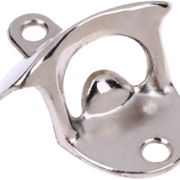 Wall-Mounted Metal Beer Corkscrew Bottle Wine Corkscrew Convenient Bar Tool Can Opener Kitchen Gadget (A) (A)