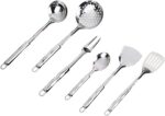 Stainless Steel Cooking Utensils Set, Kitchen Utensils Set, Kitchen Tool Gadgets Set, Non-Stick Kitchen Utensil Set for Home, Kitchen