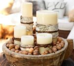 Standard Flameless Outdoor Pillar Candle - Ivory - Image 4