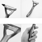 Corkscrew Wine Opener Bottle Opener Kitchen Gadget Set Peeling Knife Can Opener Walnut Folder Wine Bottle Opener Pressure Garlic Combination - Image 4