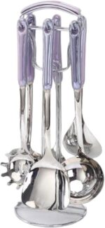 Cooking Spatulas Spoons 7 Pieces Sets 304 Stainless Steel Cooking Utensils Draining Spoons Gadgets Kitchen Cookware