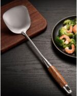 Kitchen Utensils Set，Cooking Utensils Spoons for Cooking Spatulas Stainless Steel Cooking Utensils Gadgets Spatulas Spoons 5 Pieces Sets Kitchen Tools - Image 3