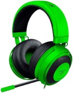 Razer Kraken Pro V2: Lightweight Aluminum Headband - Retractable Mic - in-Line Remote - Gaming Headset Works with PC, PS4, Xbox One, Switch, & Mobile Devices - Green
